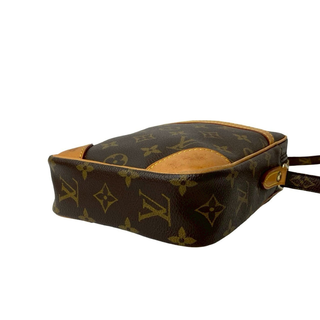 Louis Vuitton Brown Leather Pvc Shoulder Bag (Pre-Owned)