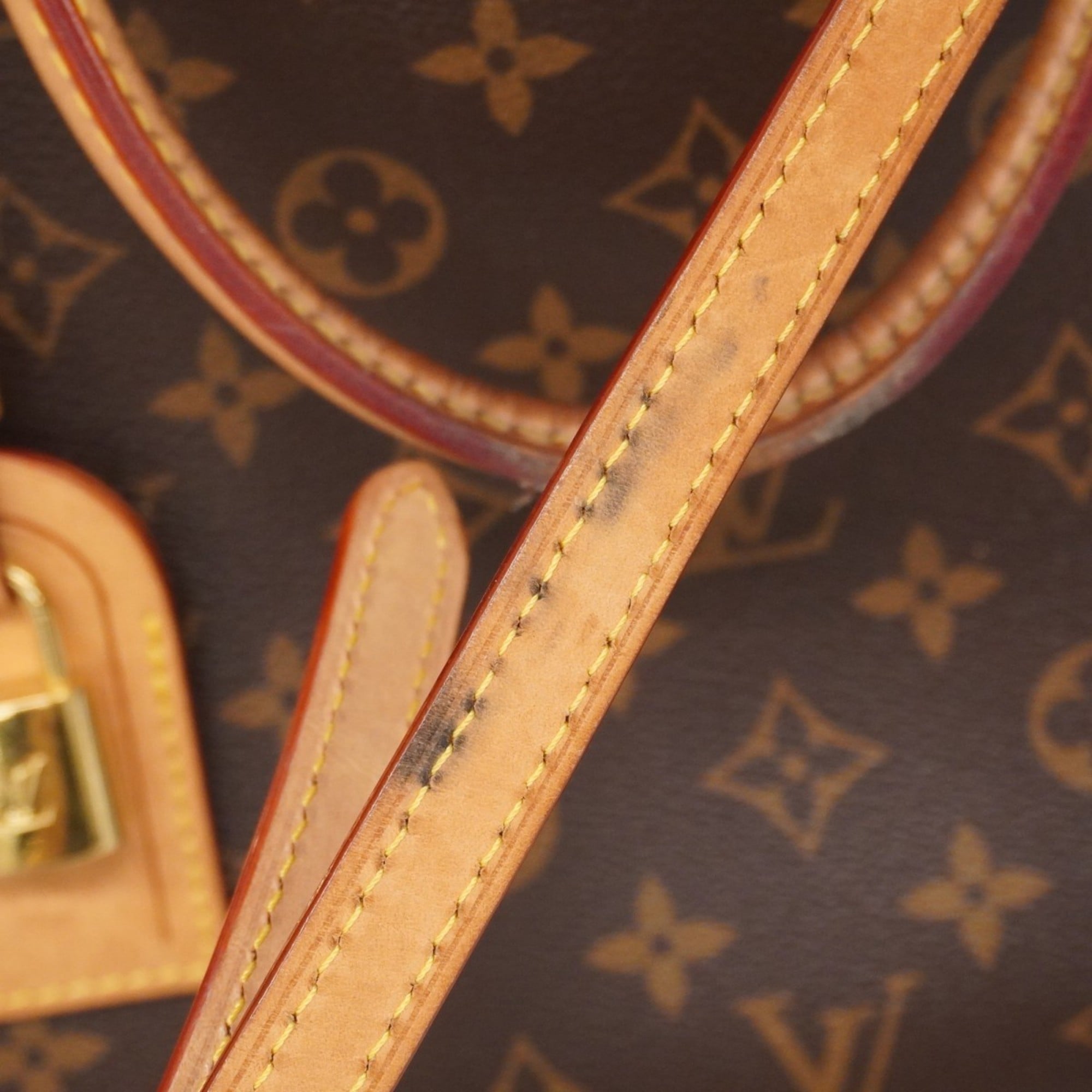 Louis Vuitton Brown Handbag (Pre-Owned)