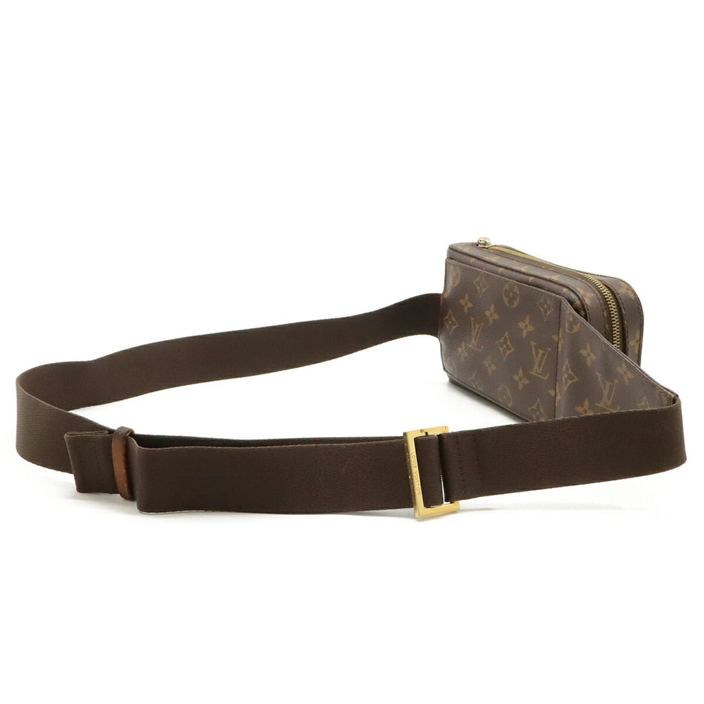Louis Vuitton Brown Monogram Shoulder Bag Sling Bag (Pre-Owned)