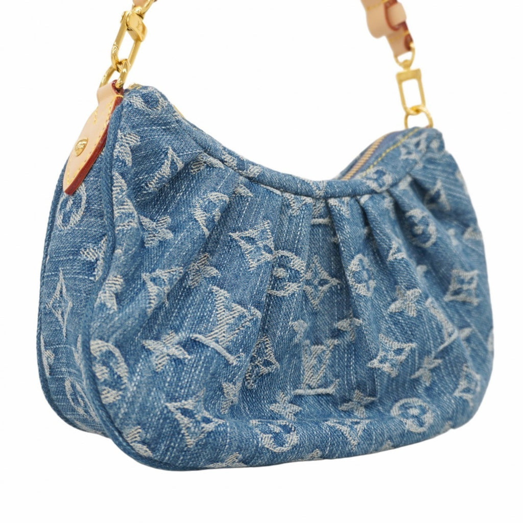 Louis Vuitton Blue Handbag Pochette (Pre-Owned)
