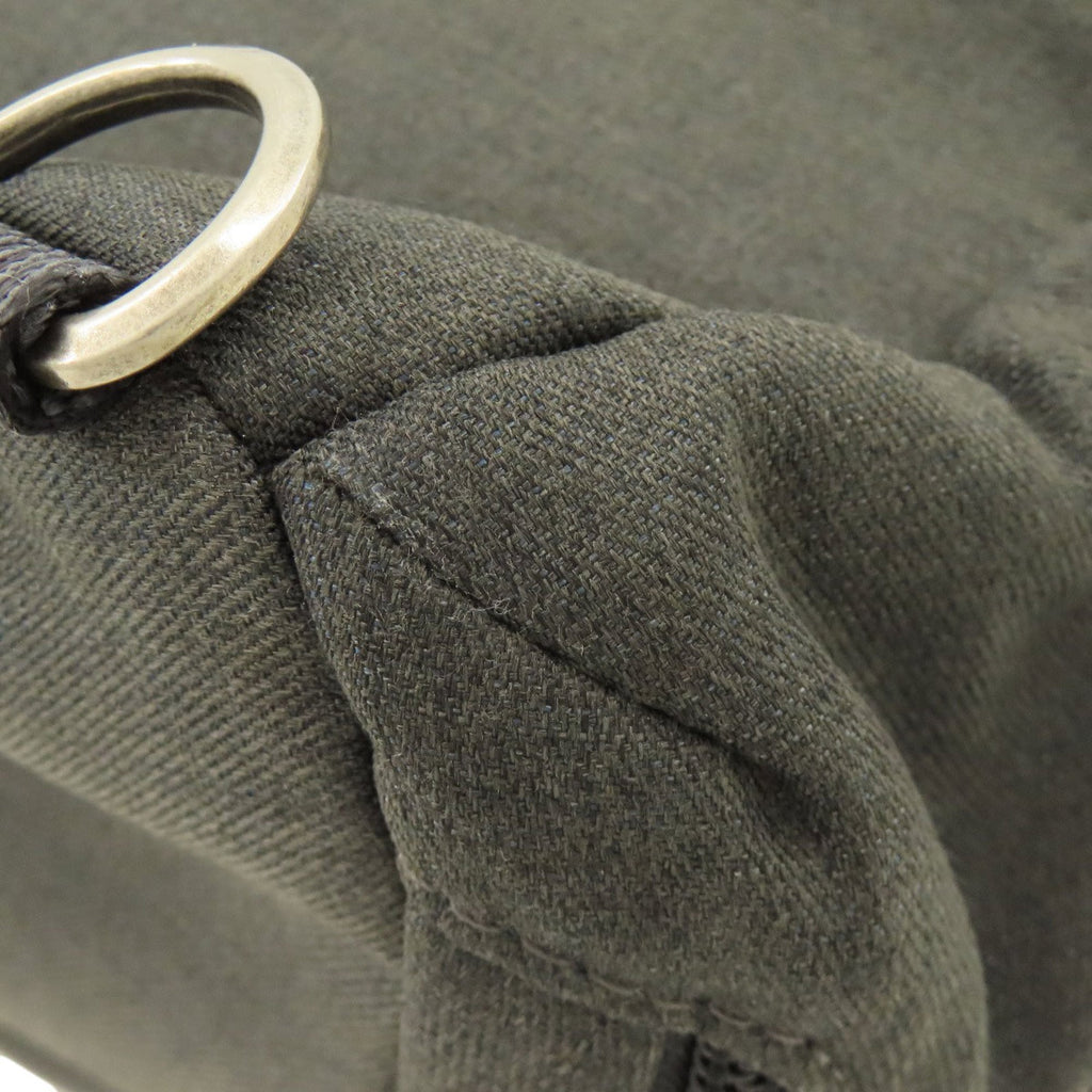 Tumi Black Canvas Sling Bag (Pre-Owned)