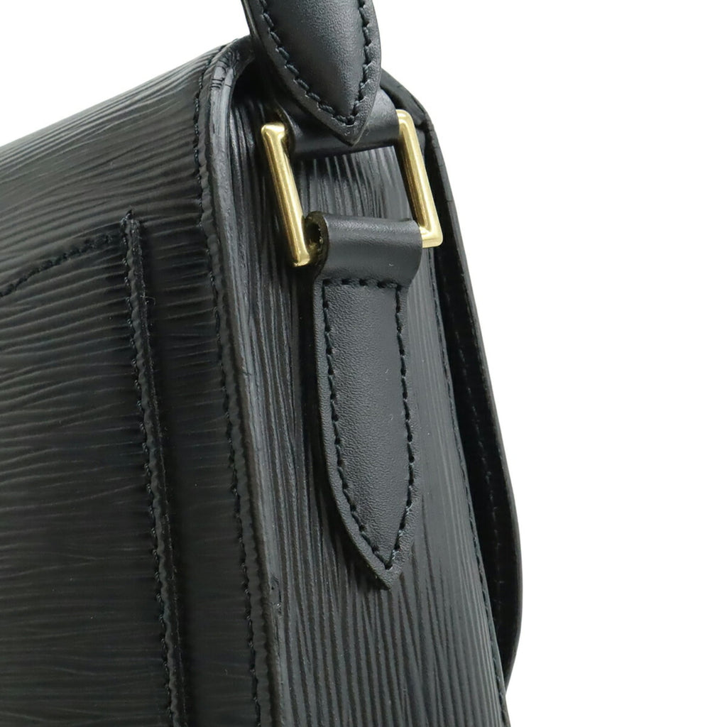 Louis Vuitton Epi Black Noir Epi Leather Pochette Shoulder Bag (Pre-Owned)