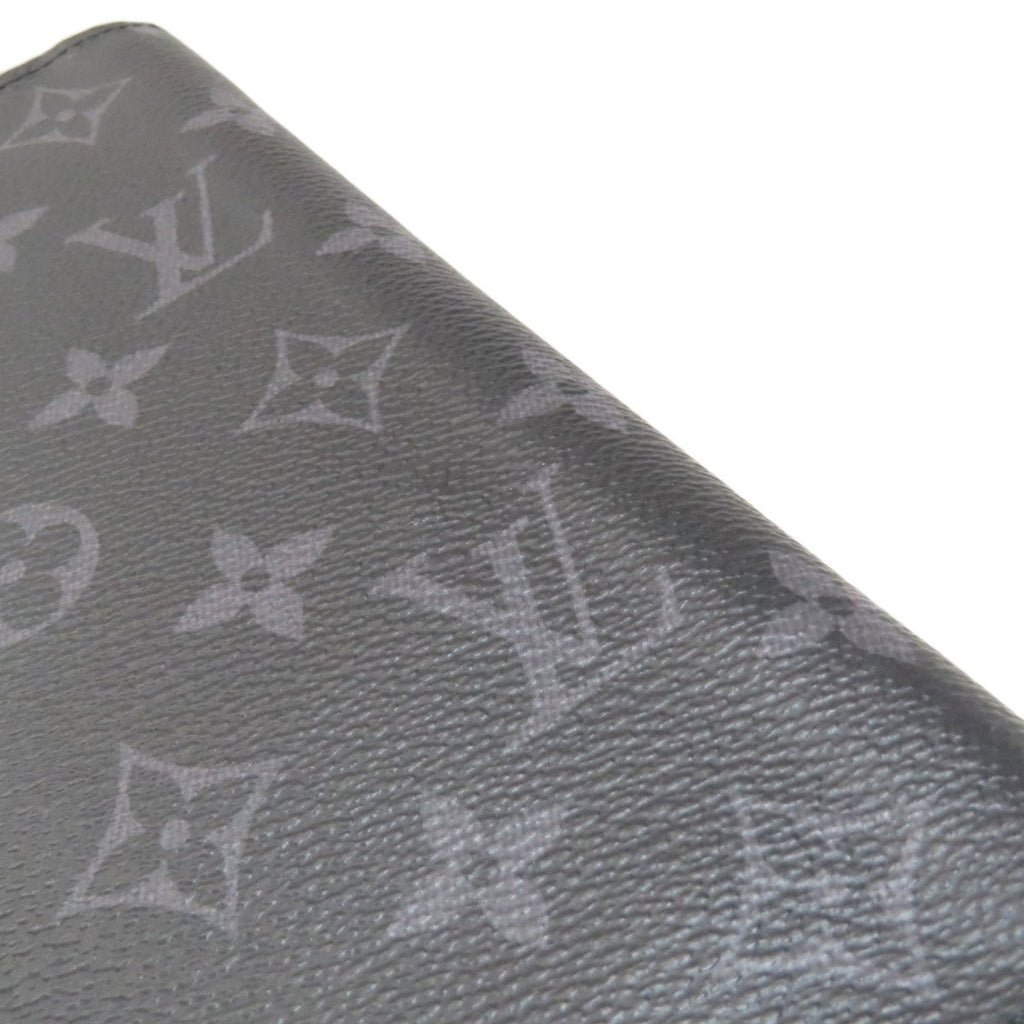 Louis Vuitton Black Monogram Eclipse Long Wallet (Bi-Fold) (Pre-Owned)