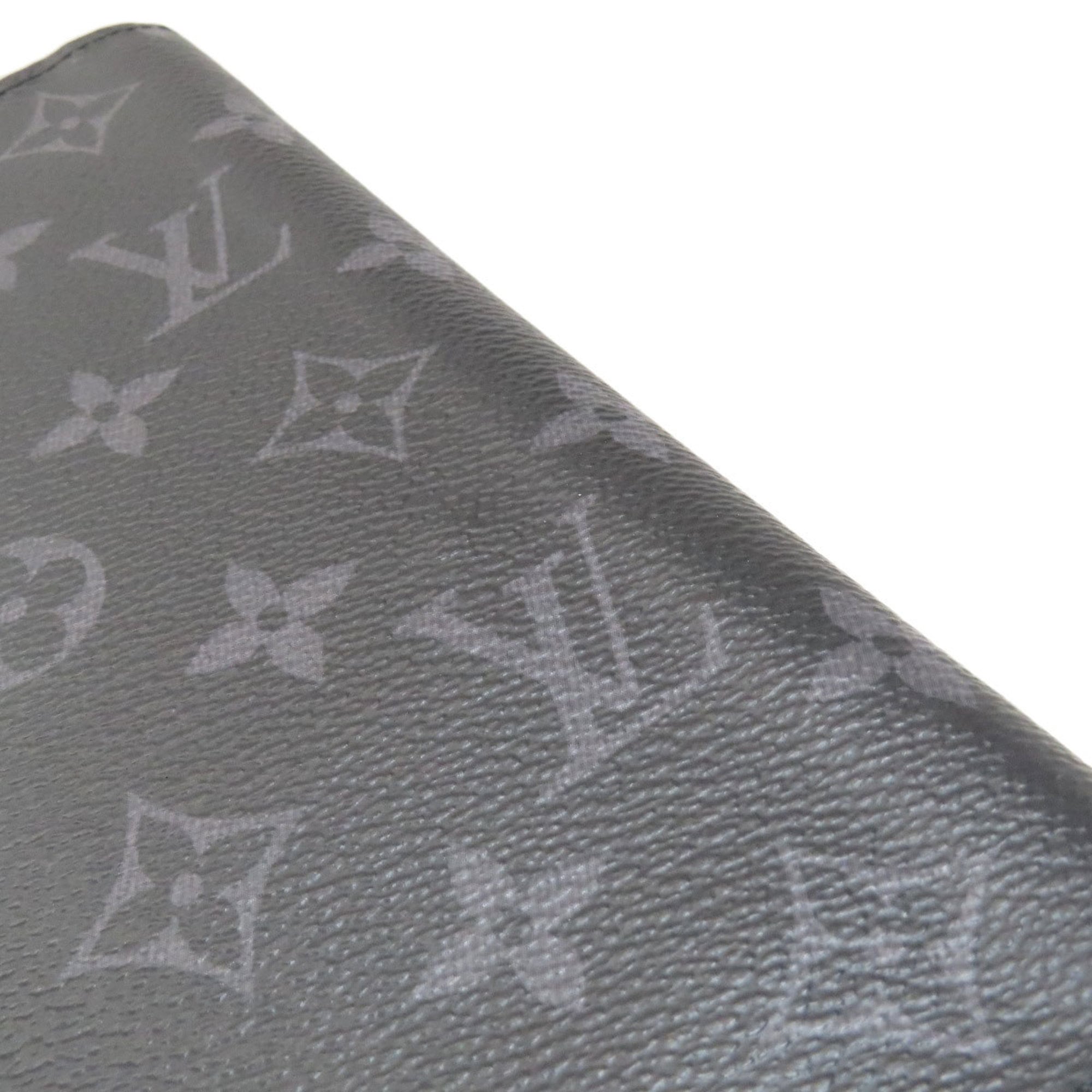 Louis Vuitton Black Monogram Eclipse Long Wallet (Bi-Fold) (Pre-Owned)