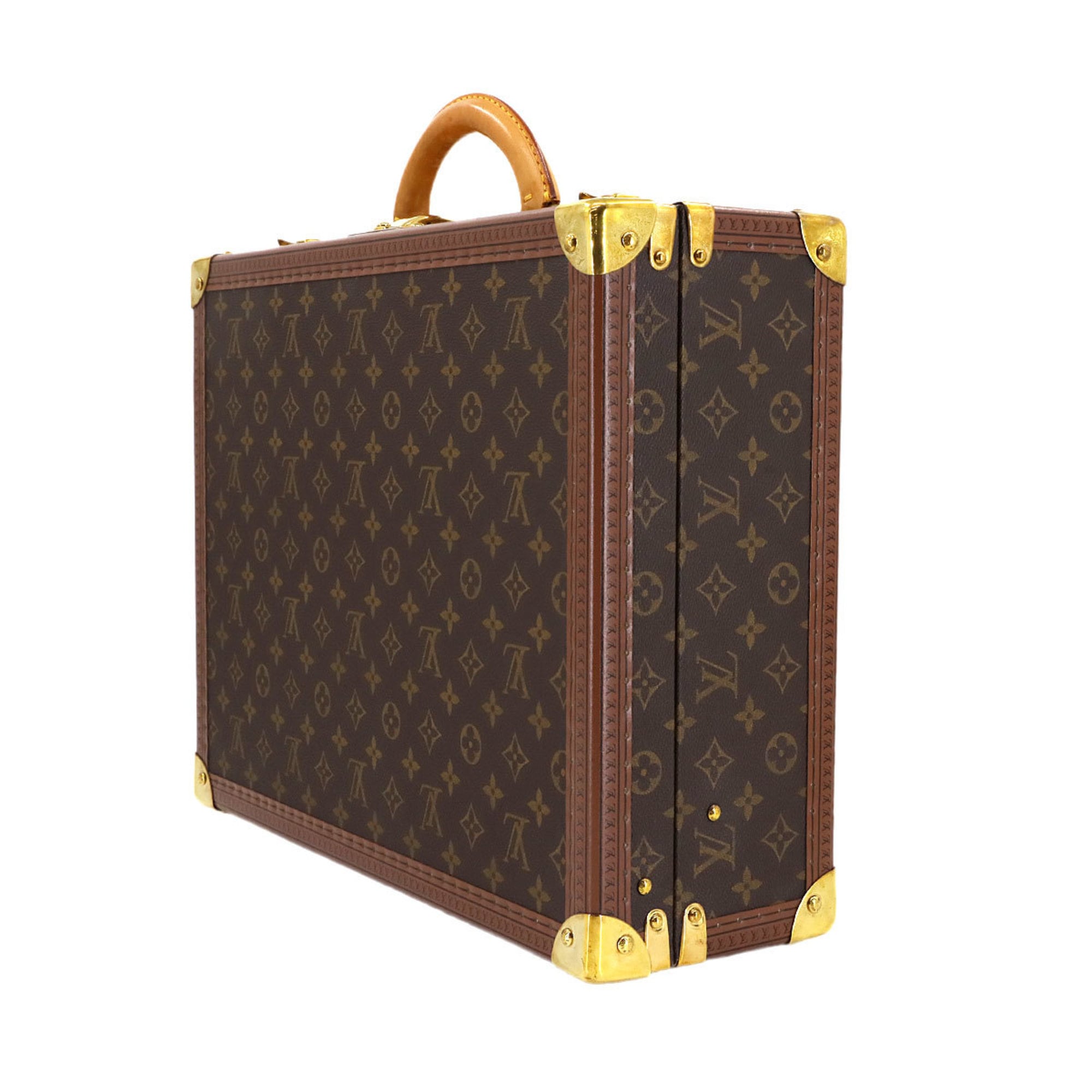 Louis Vuitton Brown Monogram Monogram Attaché Case Handbag (Pre-Owned)