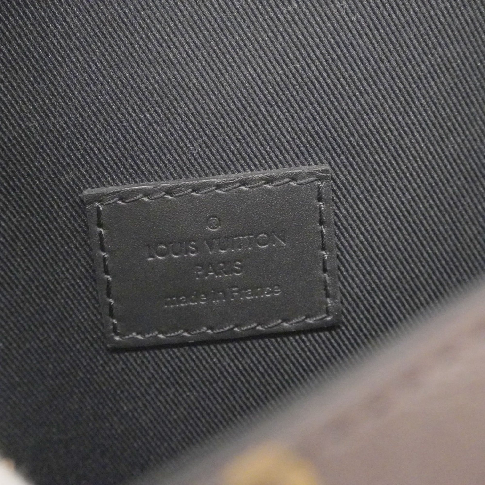 Louis Vuitton Black Brown Shoulder Bag (Pre-Owned)