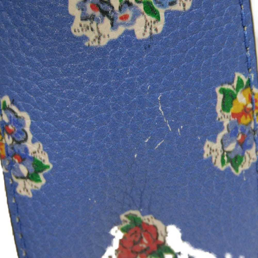Tory Burch Blue Multi-Color Leather Shoulder Bag (Pre-Owned)