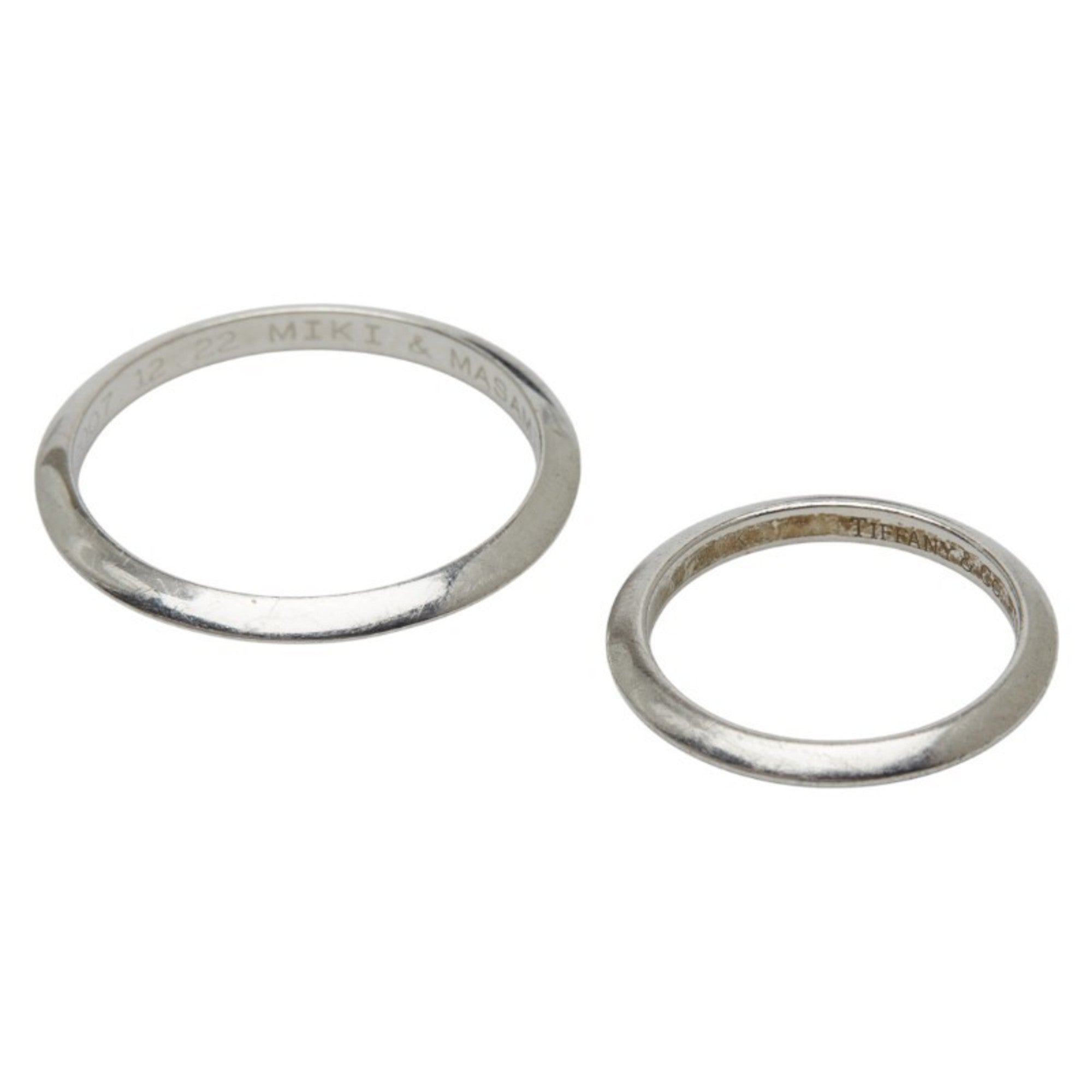 Tiffany Platinum Platinum 950 Couple Ring (Pre-Owned)