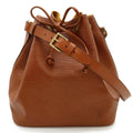 Louis Vuitton Brown Kenyan Brown Epi Leather Shoulder Bag (Pre-Owned)