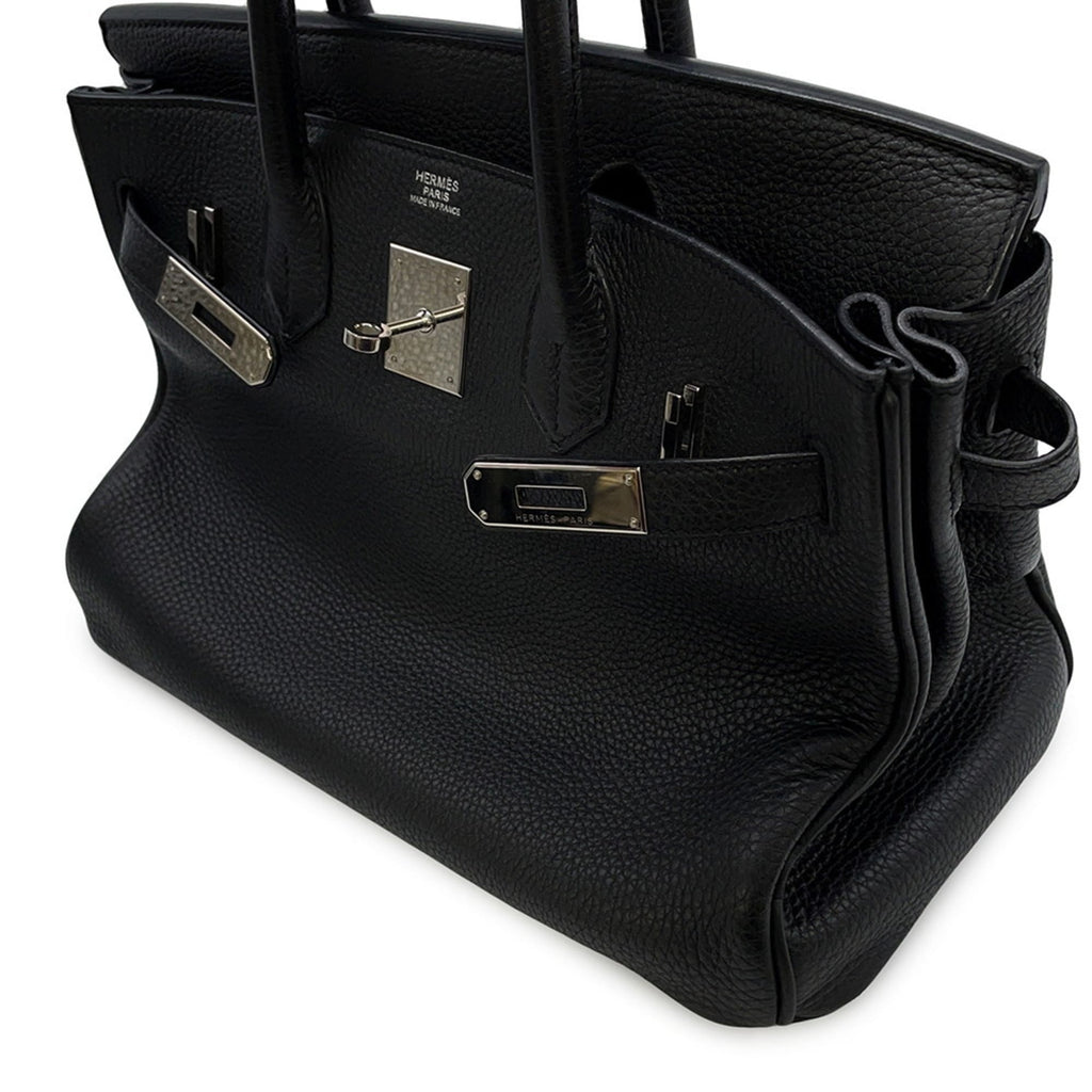 Hermes Birkin Black Togo Leather Handbag (Pre-Owned)