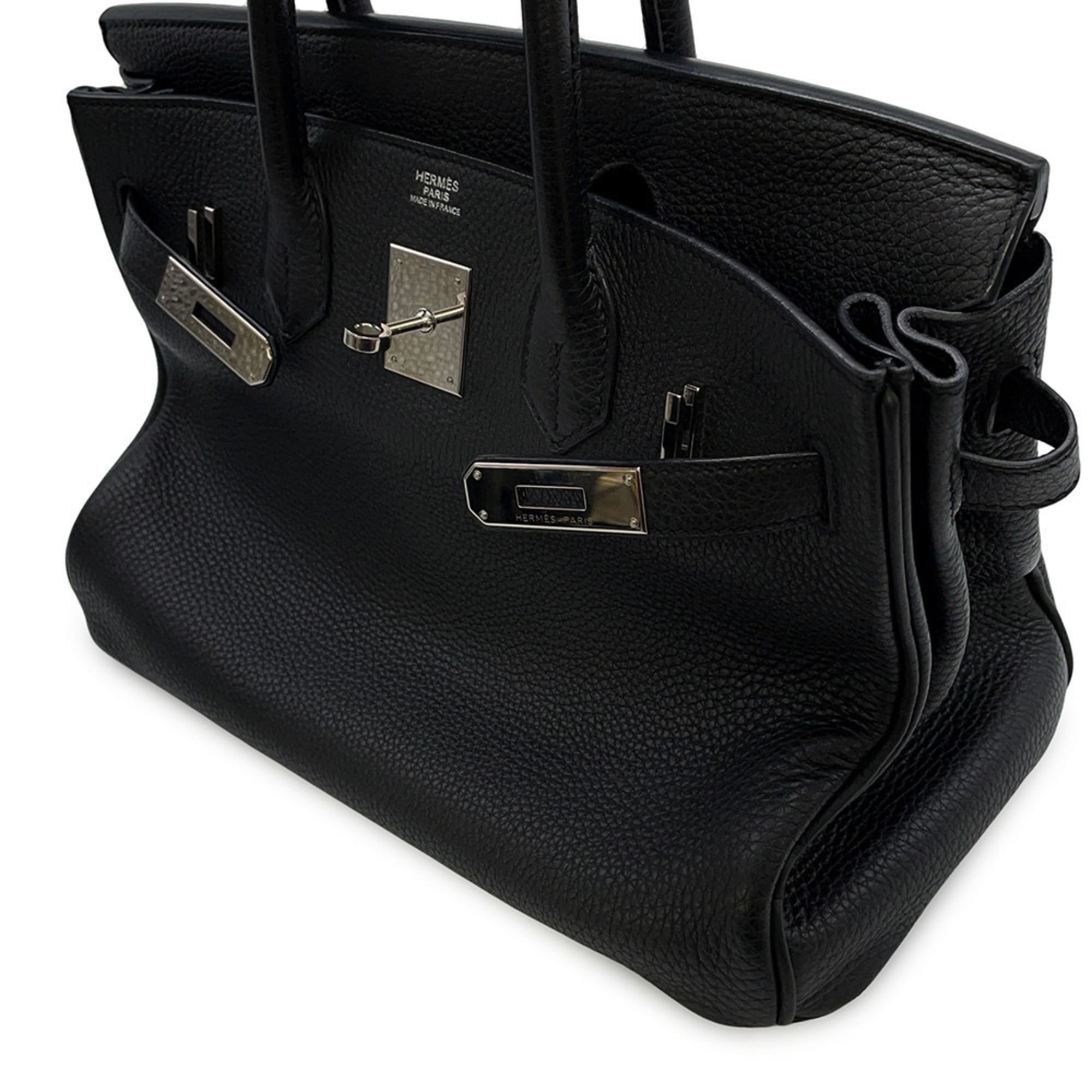 Hermes Birkin Black Togo Leather Handbag (Pre-Owned)