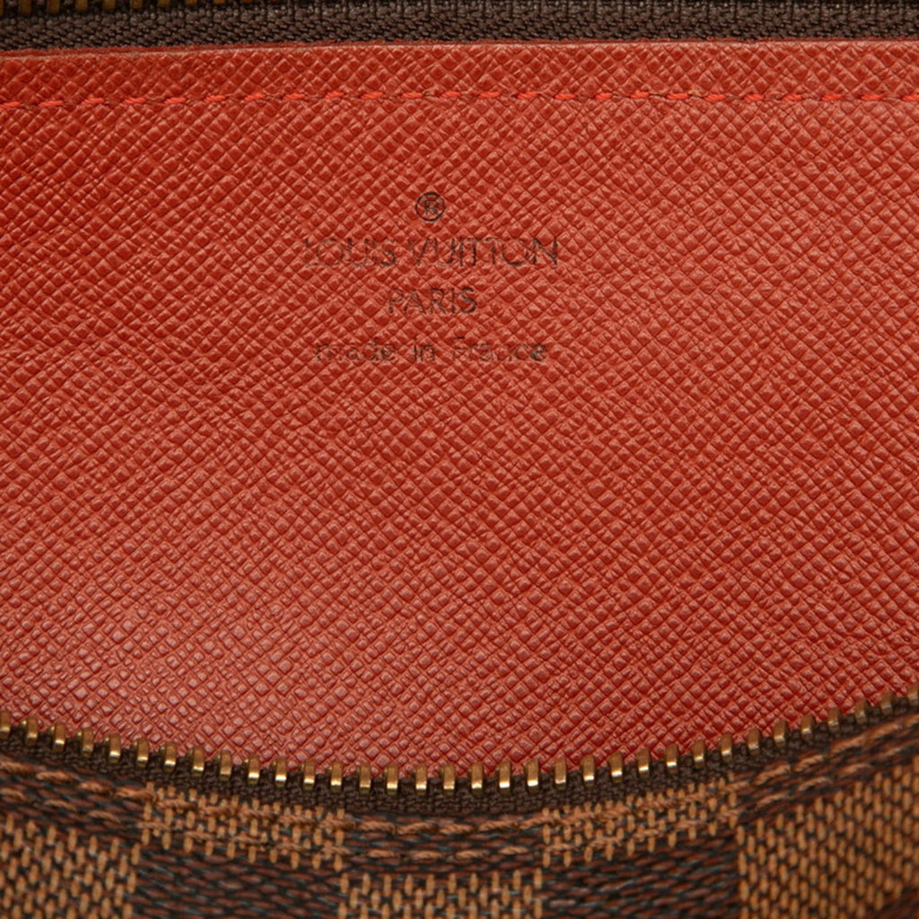 Louis Vuitton Brown Pvc Leather Handbag (Pre-Owned)
