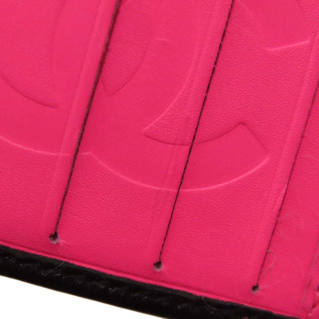 Chanel Black Leather Wallet (Bi-Fold) (Pre-Owned)