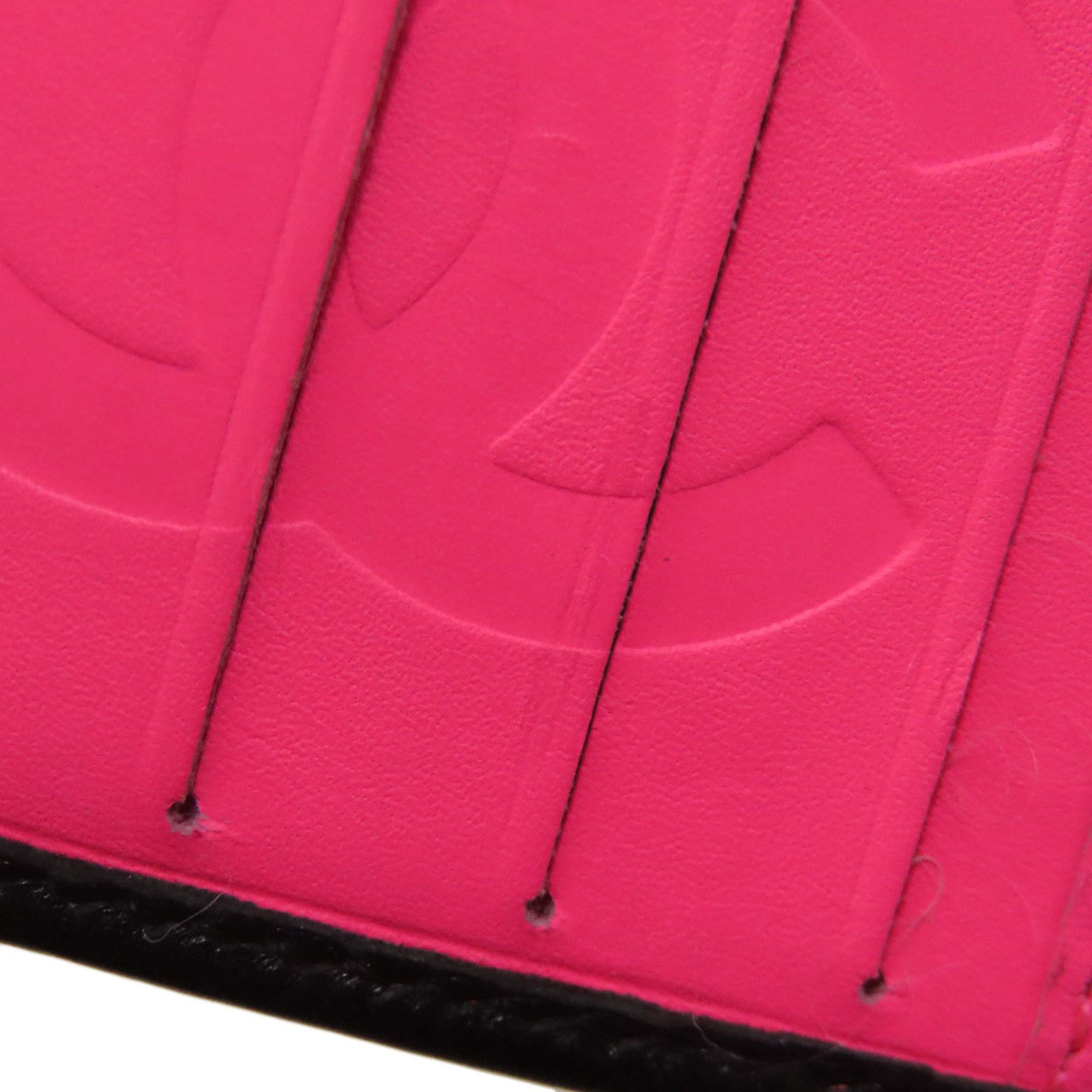 Chanel Black Leather Wallet (Bi-Fold) (Pre-Owned)