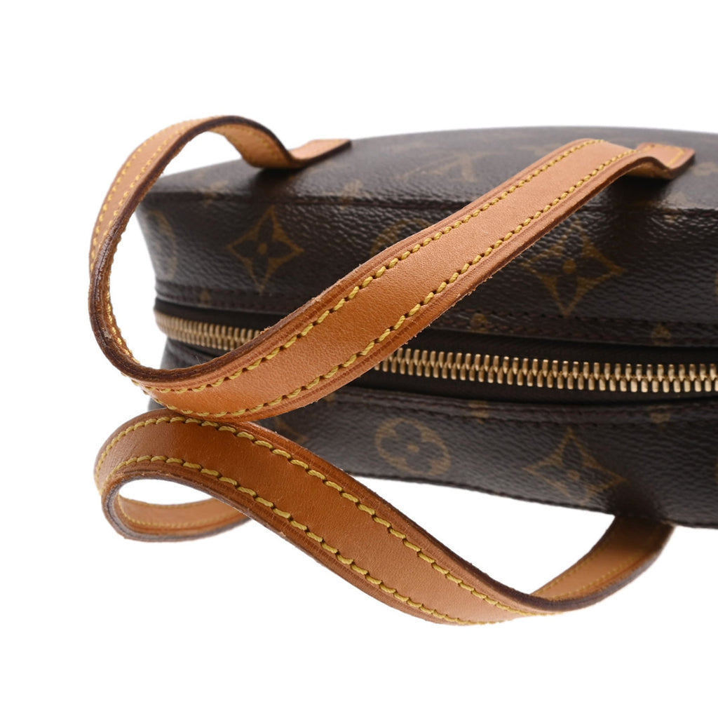 Louis Vuitton Brown Monogram Canvas Handbag (Pre-Owned)