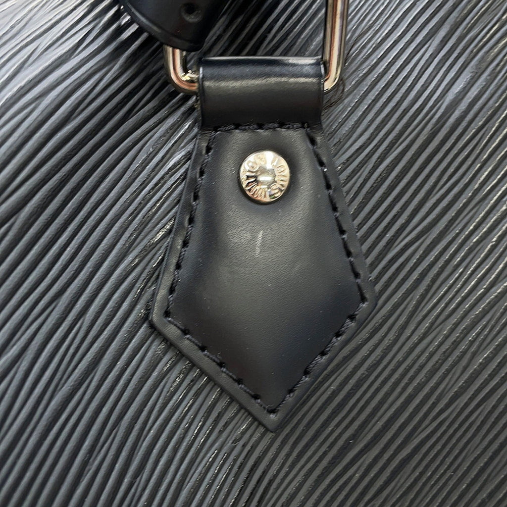Louis Vuitton Black Noir Epi Leather Handbag (Pre-Owned)