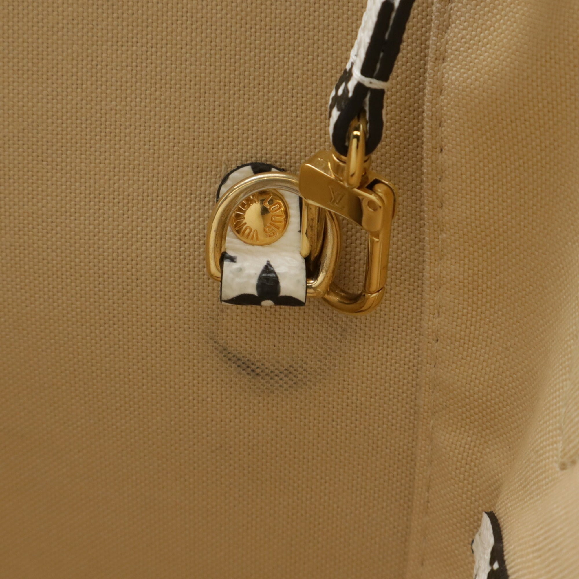 Louis Vuitton Monogram Beige Khaki Monogram Shoulder Bag Tote Bag (Pre-Owned)