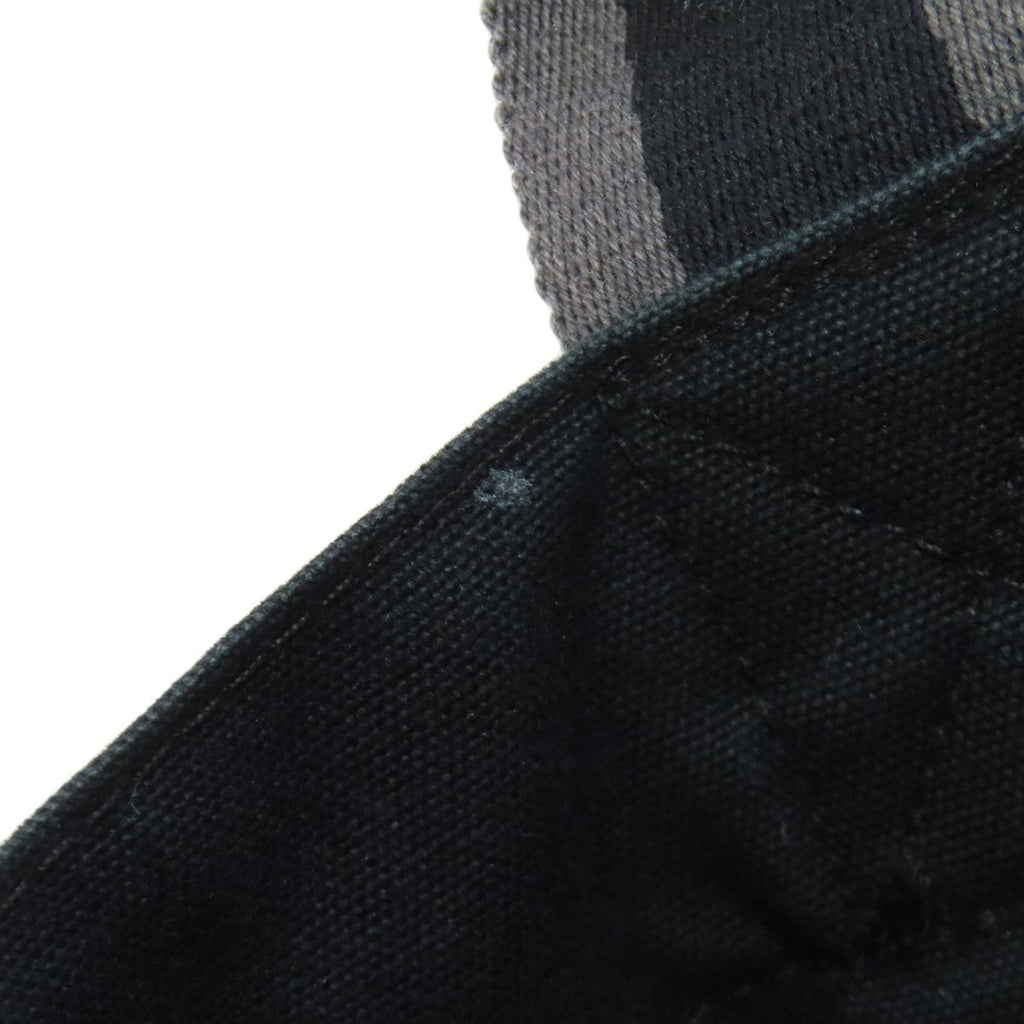 Hermes Black Canvas Handbag (Pre-Owned)