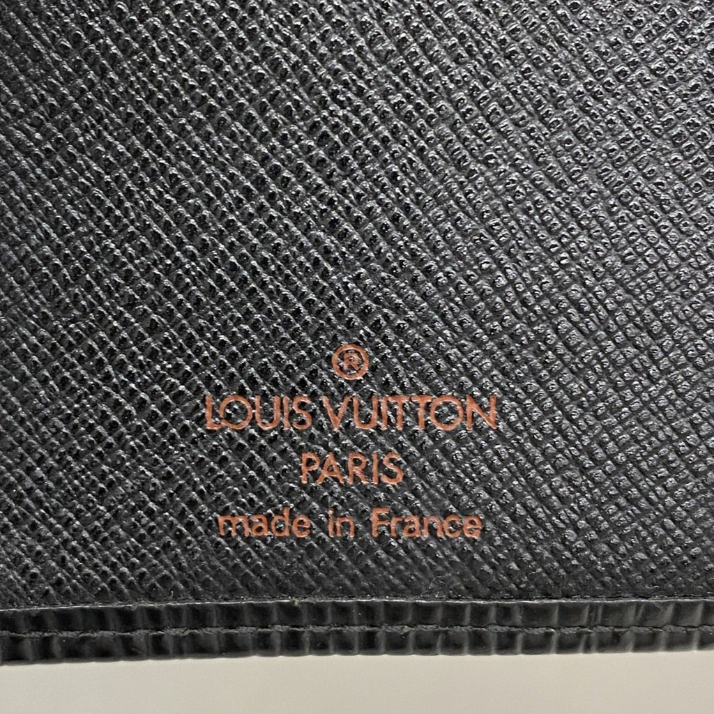 Louis Vuitton Noir Wallet (Bi-Fold) (Pre-Owned)