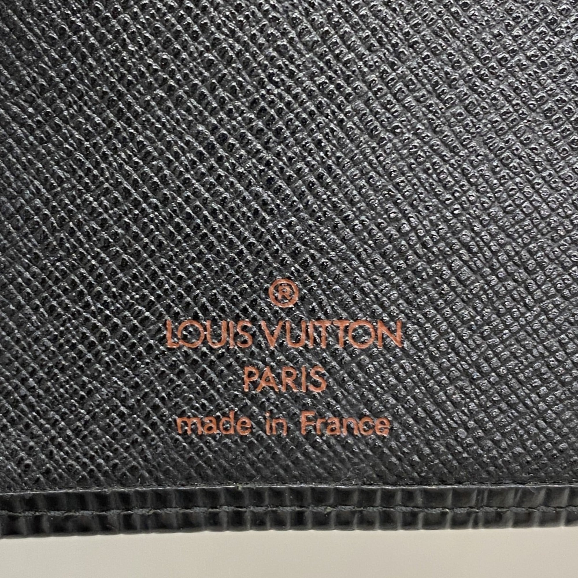 Louis Vuitton Noir Wallet (Bi-Fold) (Pre-Owned)