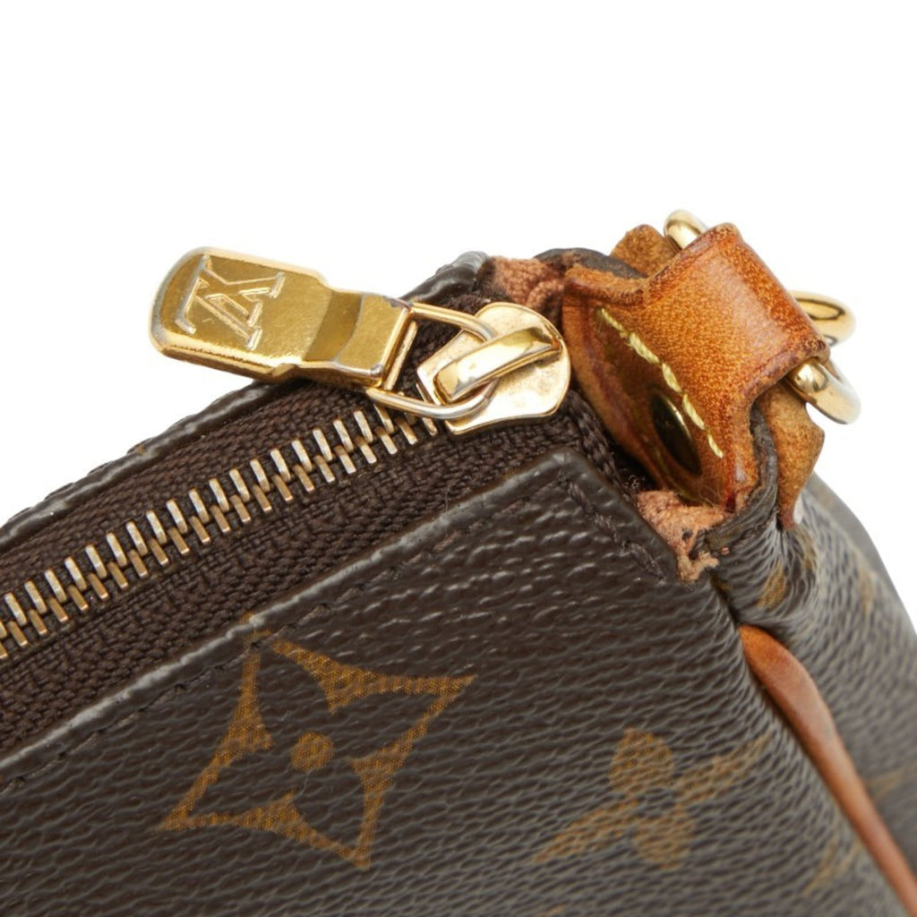 Louis Vuitton Brown Pvc Leather Handbag Shoulder Bag (Pre-Owned)