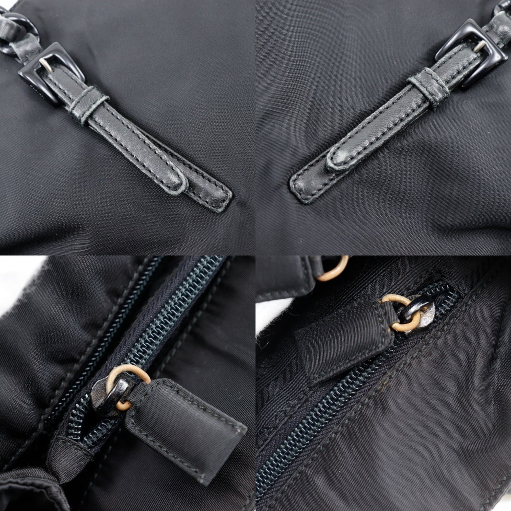 Prada Black Nylon Tote Bag (Pre-Owned)