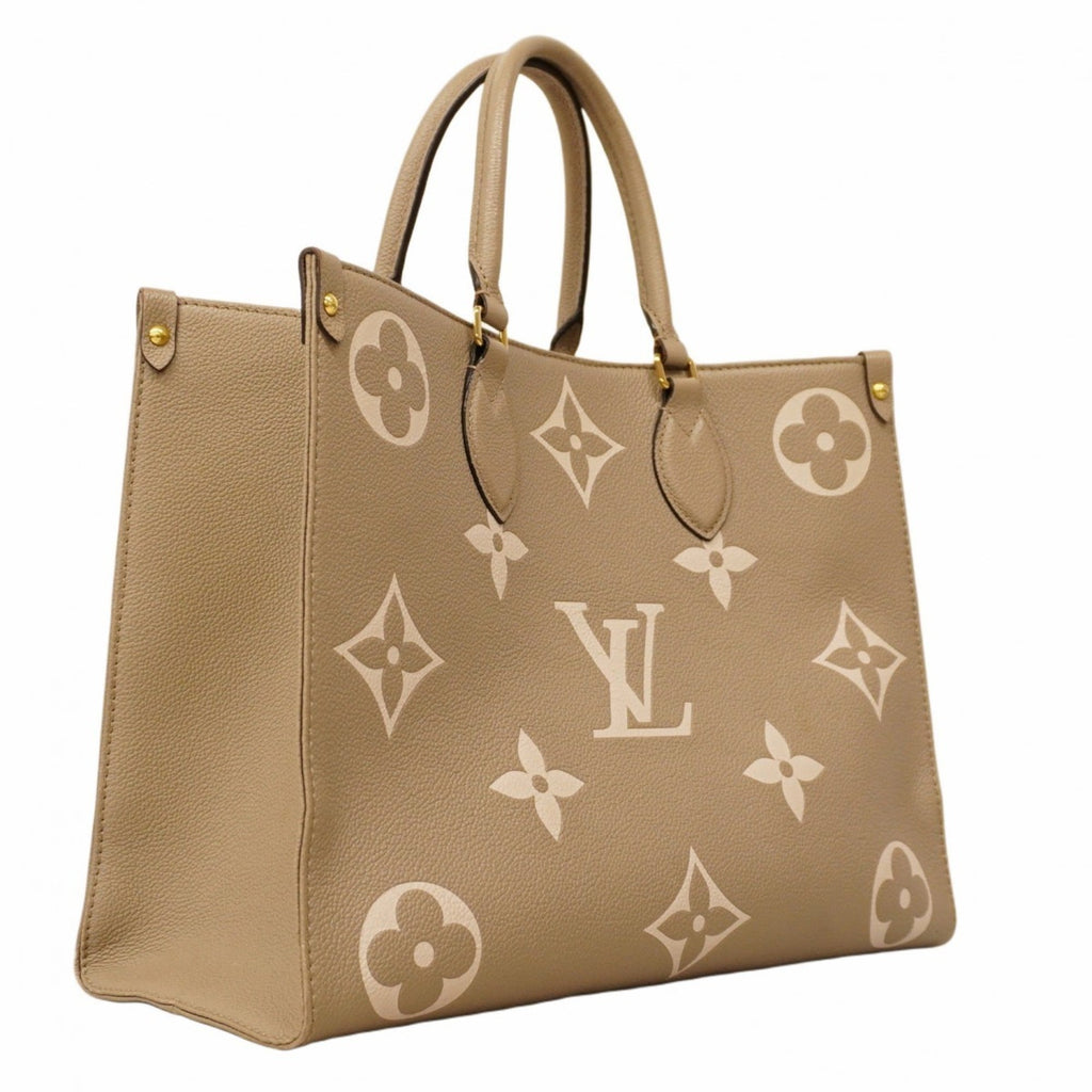Louis Vuitton Cream Tourterelle Tote Bag (Pre-Owned)