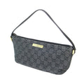 Gucci Black Gg Canvas Handbag (Pre-Owned)