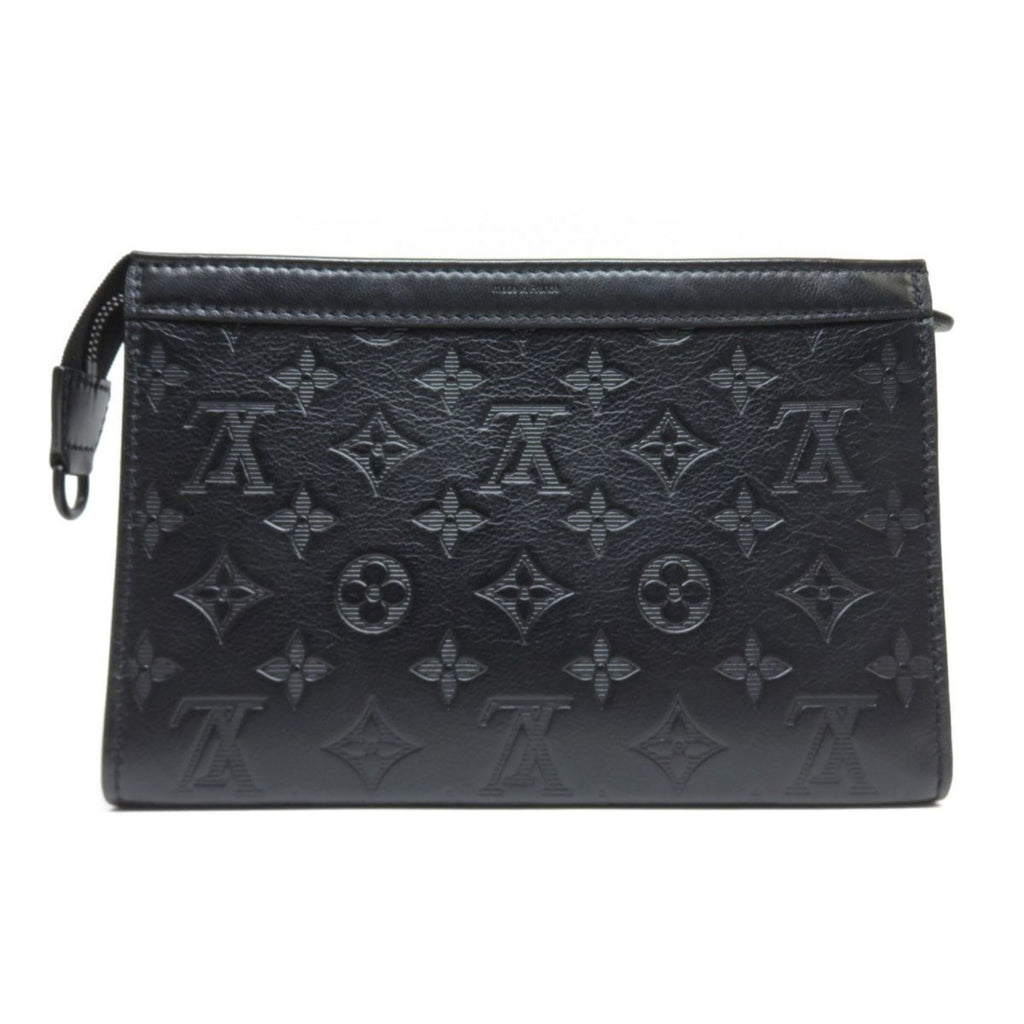 Louis Vuitton Black Monogram Shadow Shoulder Bag (Pre-Owned)