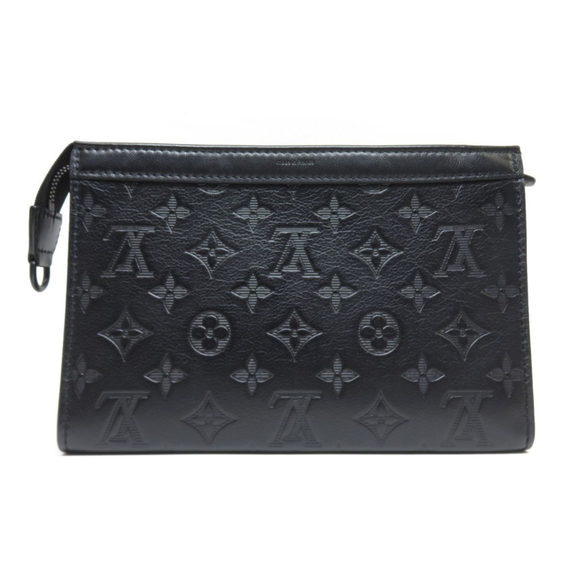 Louis Vuitton Black Monogram Shadow Shoulder Bag (Pre-Owned)