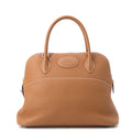 Hermes Bolide Gold Taurillon Clemence Leather Handbag (Pre-Owned)
