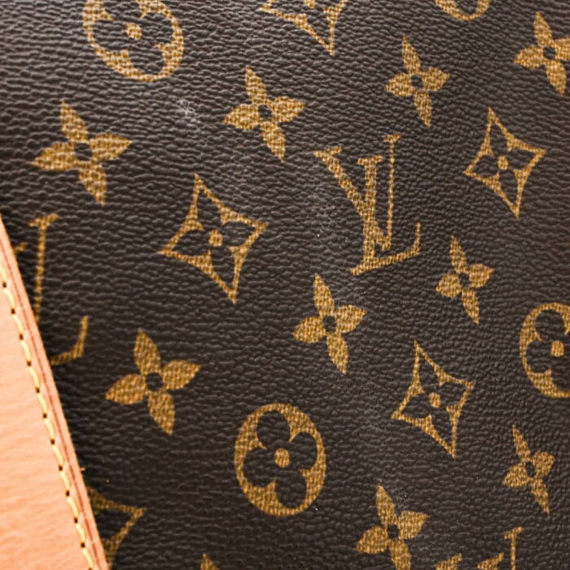 Louis Vuitton Brown Monogram Monogram Boston Bag (Pre-Owned)