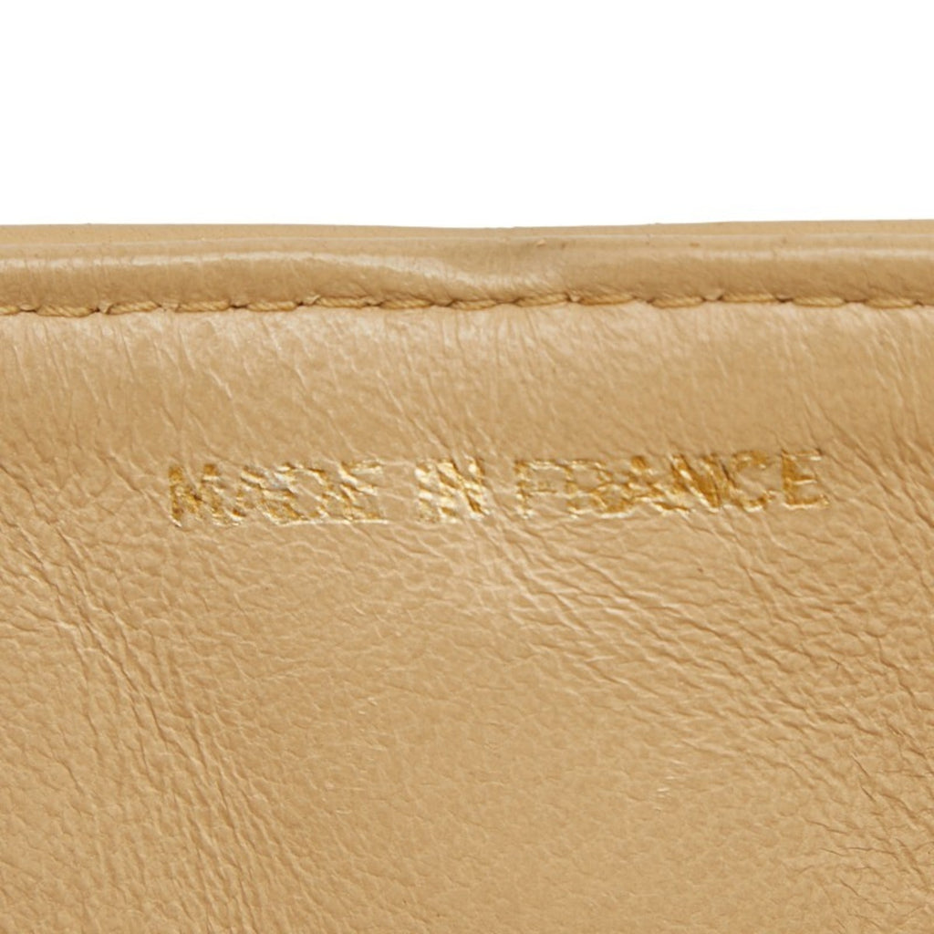 Chanel Beige Leather Shoulder Bag (Pre-Owned)