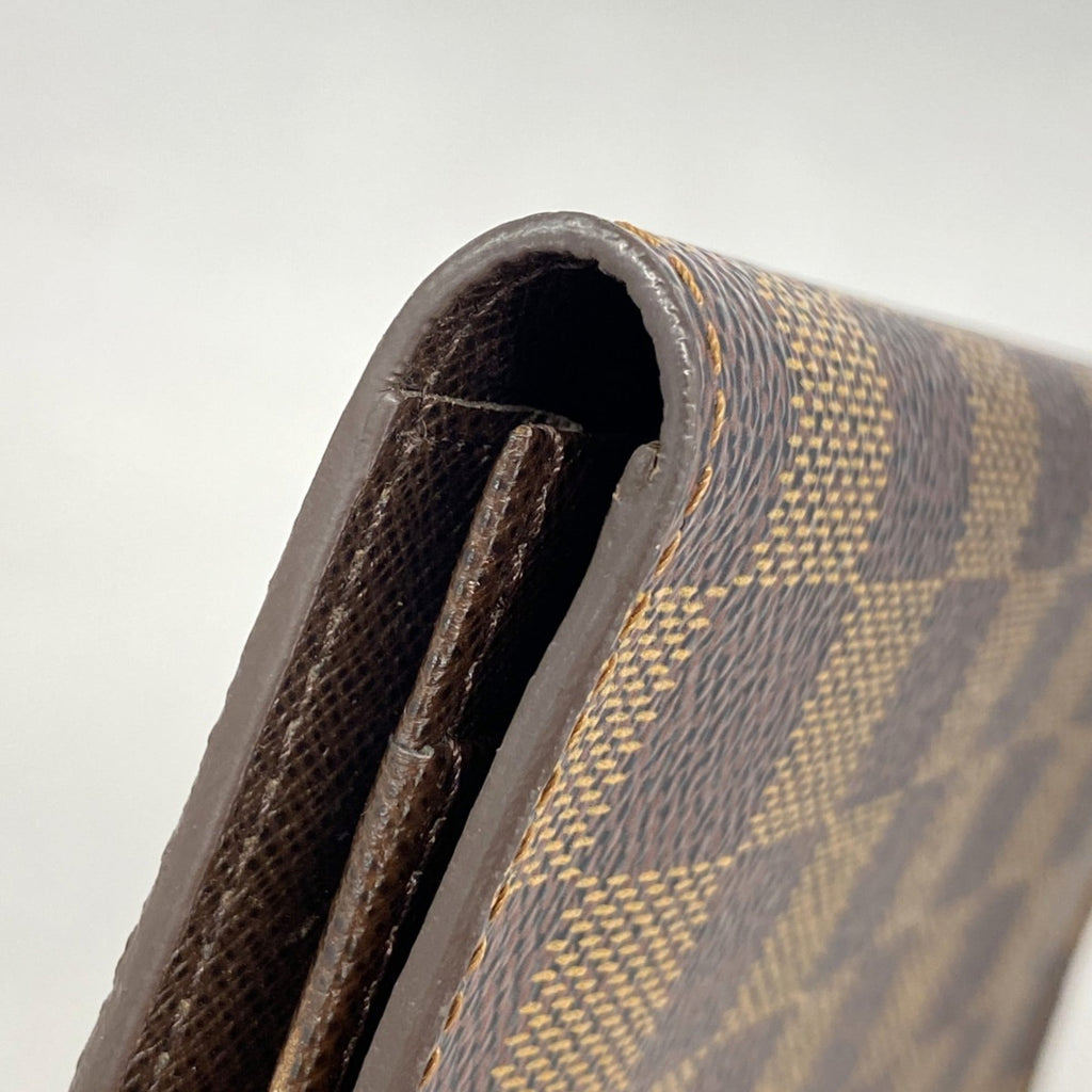 Louis Vuitton Ebene Long Bill Wallet (Bi-Fold) (Pre-Owned)