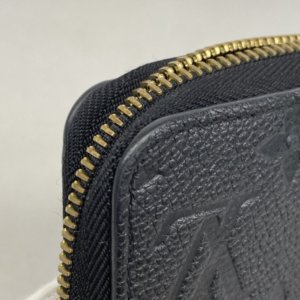 Louis Vuitton Noir Long Wallet (Bi-Fold) (Pre-Owned)