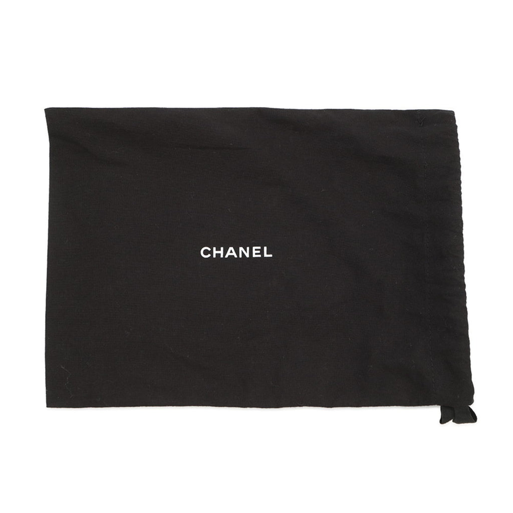 Chanel Matelasse Black Grained Calfskin Shoulder Bag (Pre-Owned)