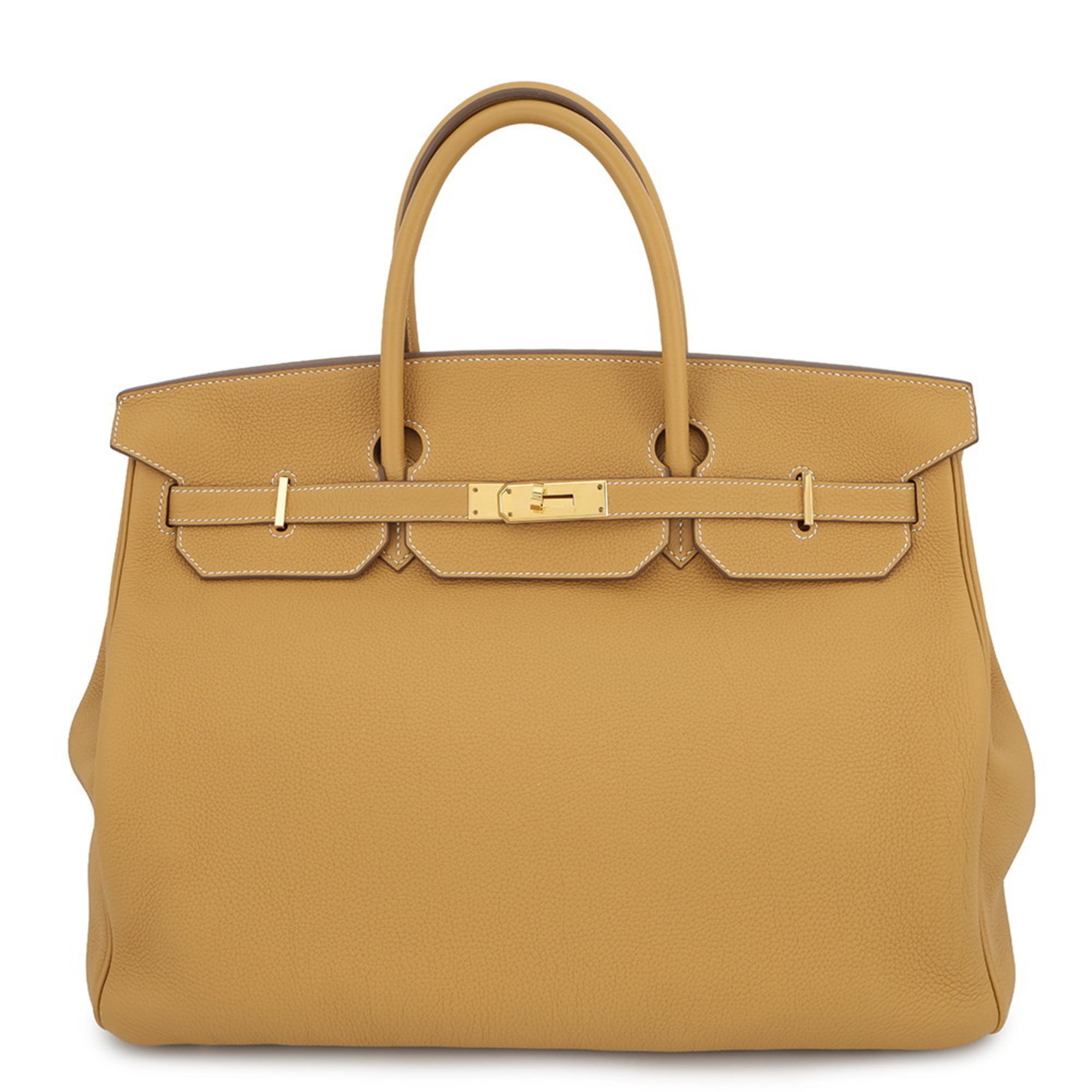 Hermes Birkin Natural Sable Togo Leather Handbag (Pre-Owned)