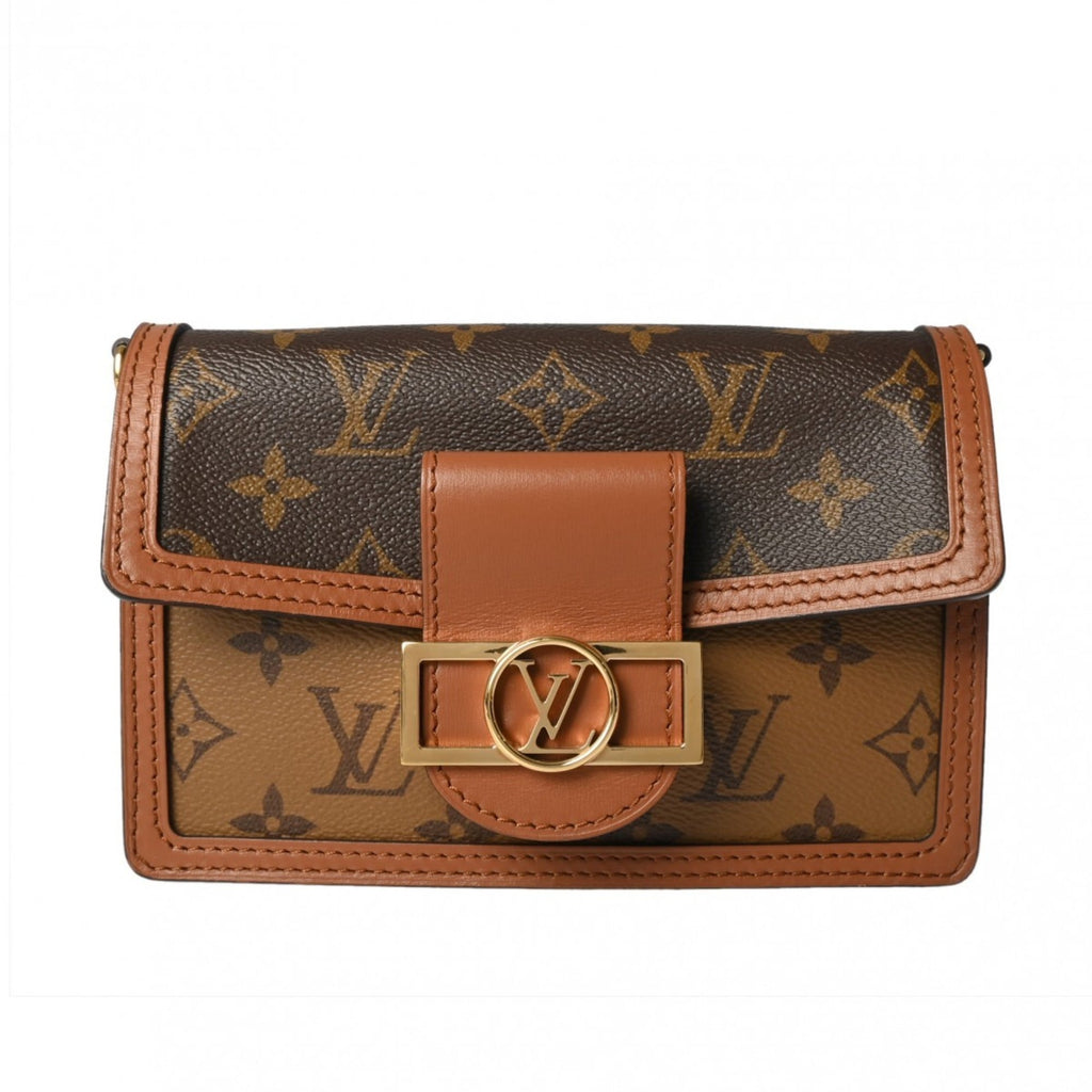 Louis Vuitton Brown Monogram Canvas Shoulder Bag (Pre-Owned)