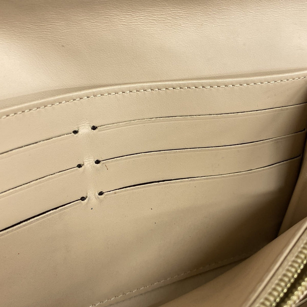 Louis Vuitton Beige Long Wallet (Bi-Fold) (Pre-Owned)