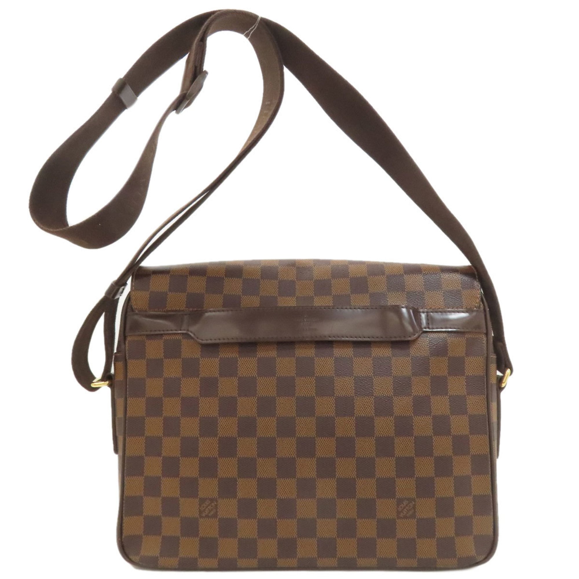 Louis Vuitton Damier Canvas Ebene Damier Canvas Shoulder Bag (Pre-Owned)