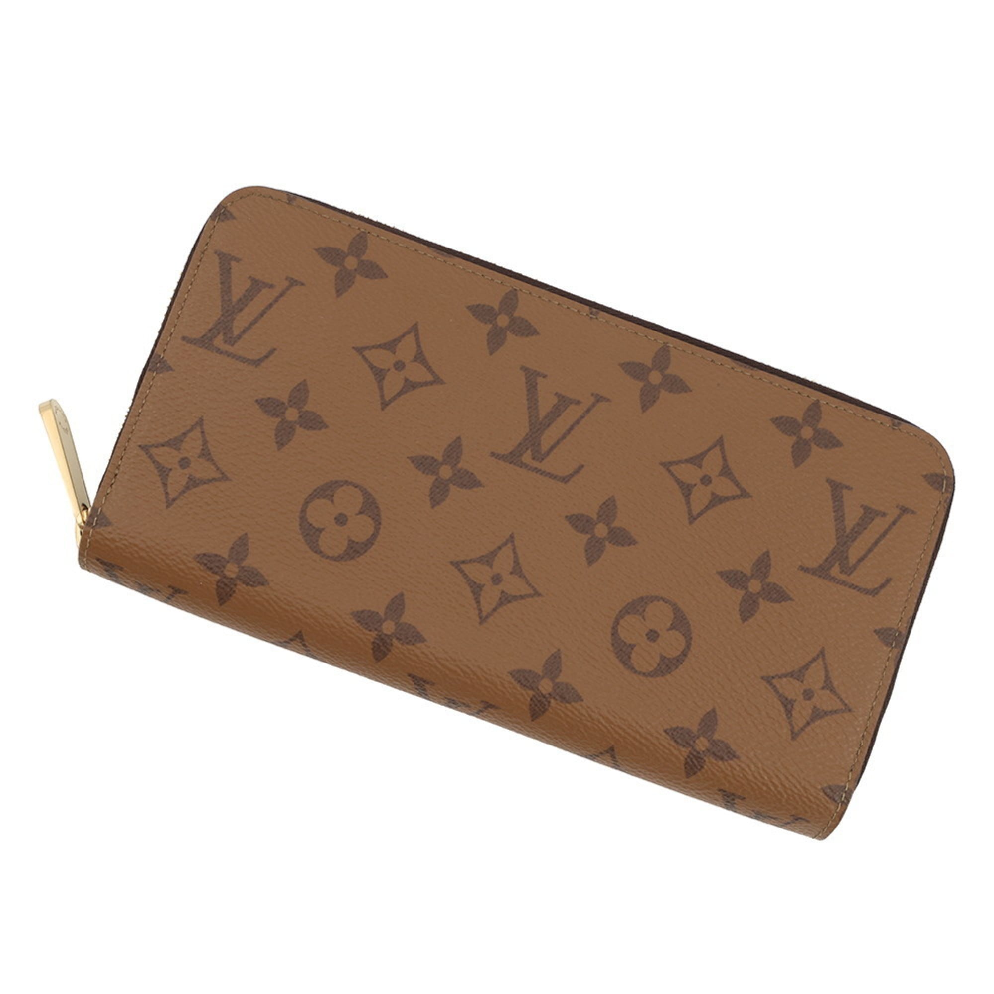 Louis Vuitton Monogram Reverse Black Noir Monogram Reverse Long Wallet (Bi-Fold) (Pre-Owned)