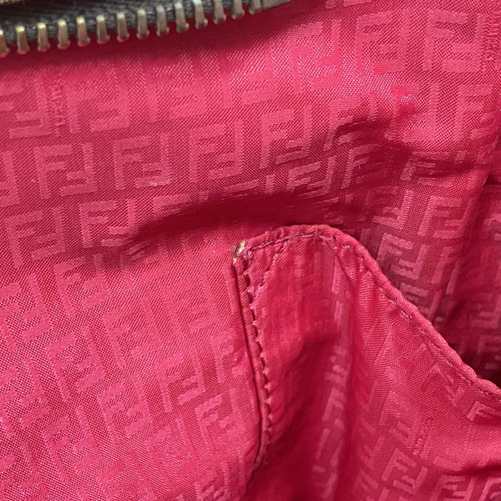 Fendi Brown Pvc Tote Bag (Pre-Owned)