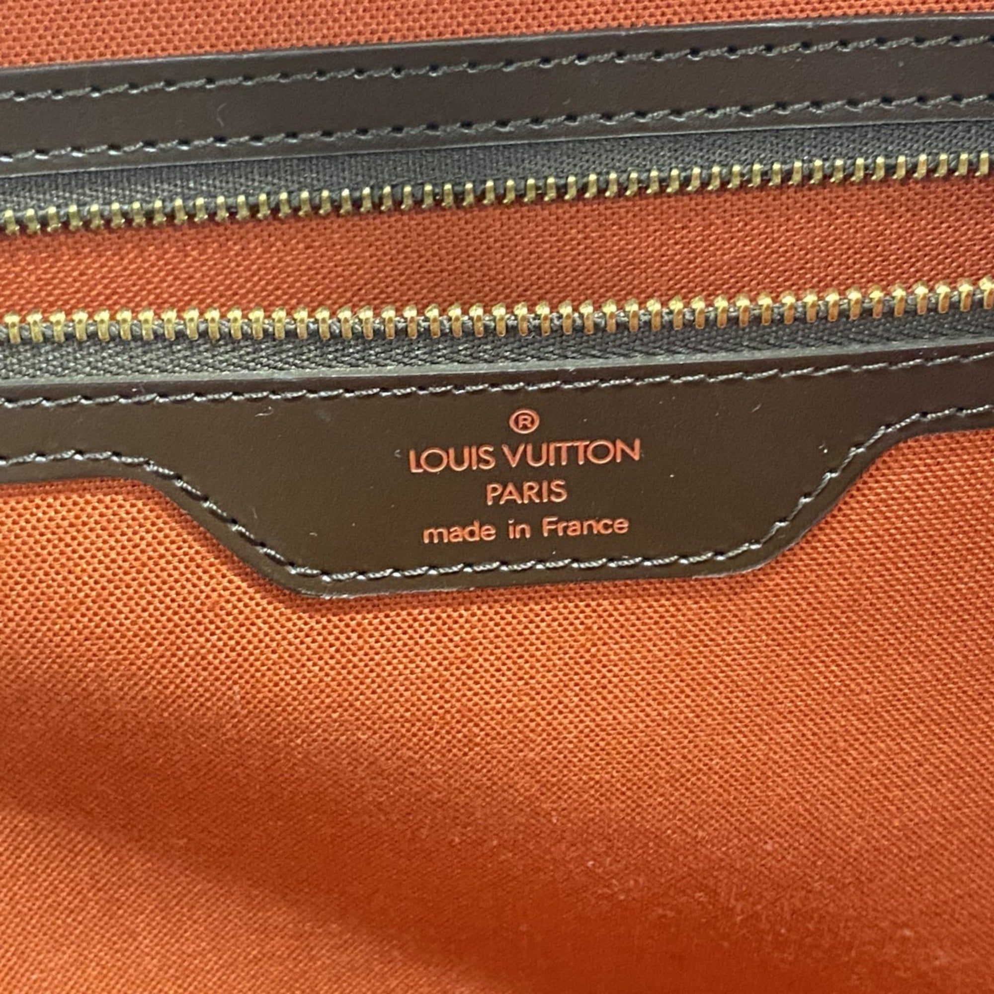 Louis Vuitton Ebene Handbag (Pre-Owned)