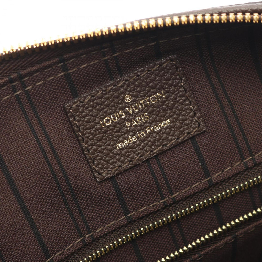 Louis Vuitton Brown Earth Monogram Empreinte Leather Handbag (Pre-Owned)