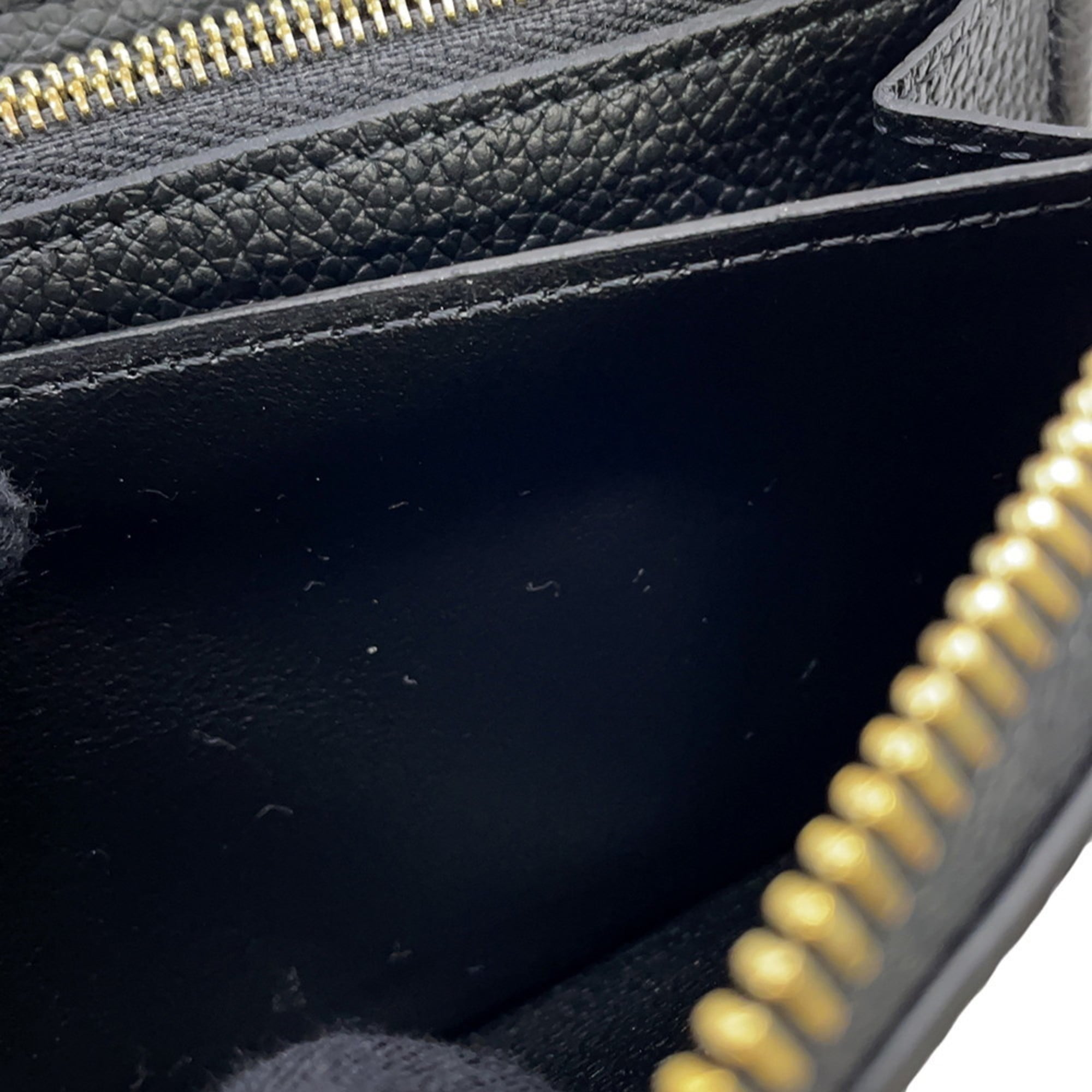 Louis Vuitton Monogram Empreinte Black Noir Monogram Empreinte Long Wallet (Bi-Fold) (Pre-Owned)