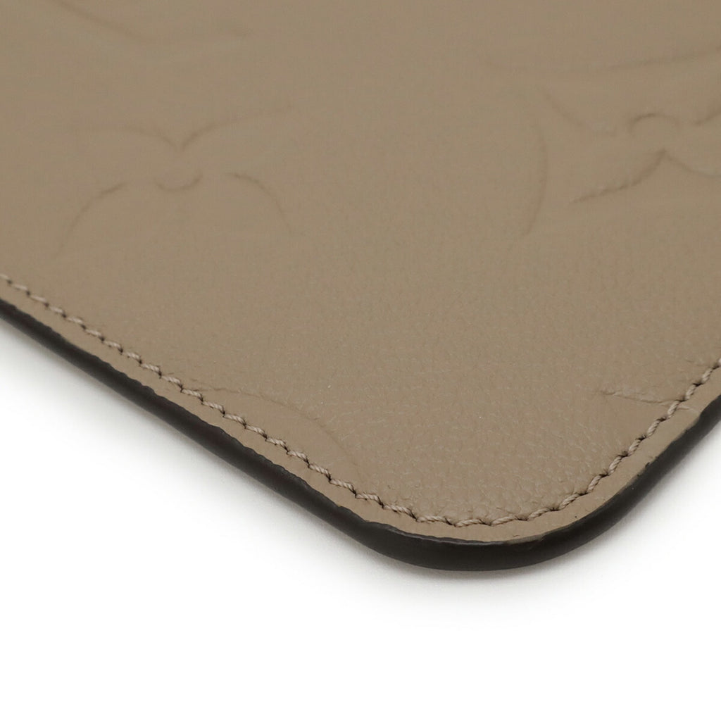 Louis Vuitton Monogram Empreinte Tourterelle Monogram Empreinte Clutch Bag Pouch (Pre-Owned)