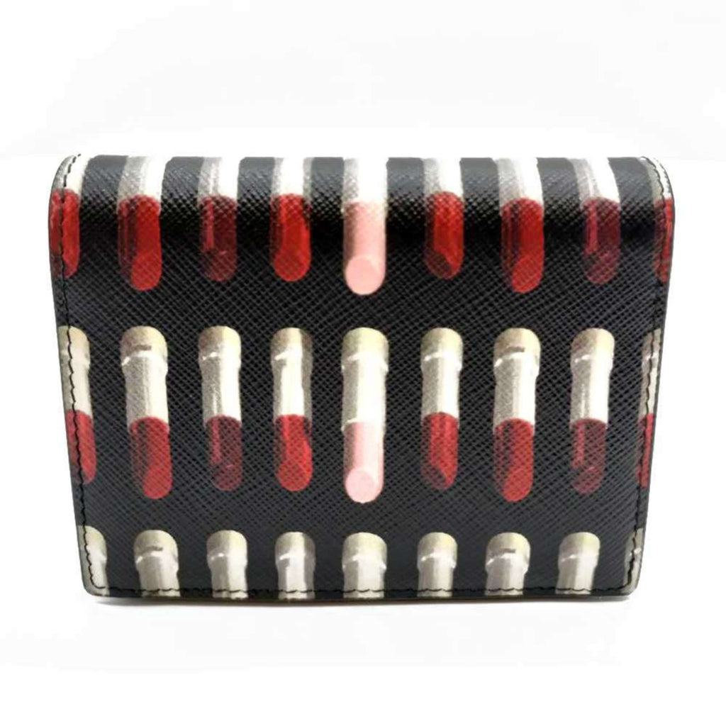 Prada Multi-Color Saffiano Wallet (Bi-Fold) (Pre-Owned)