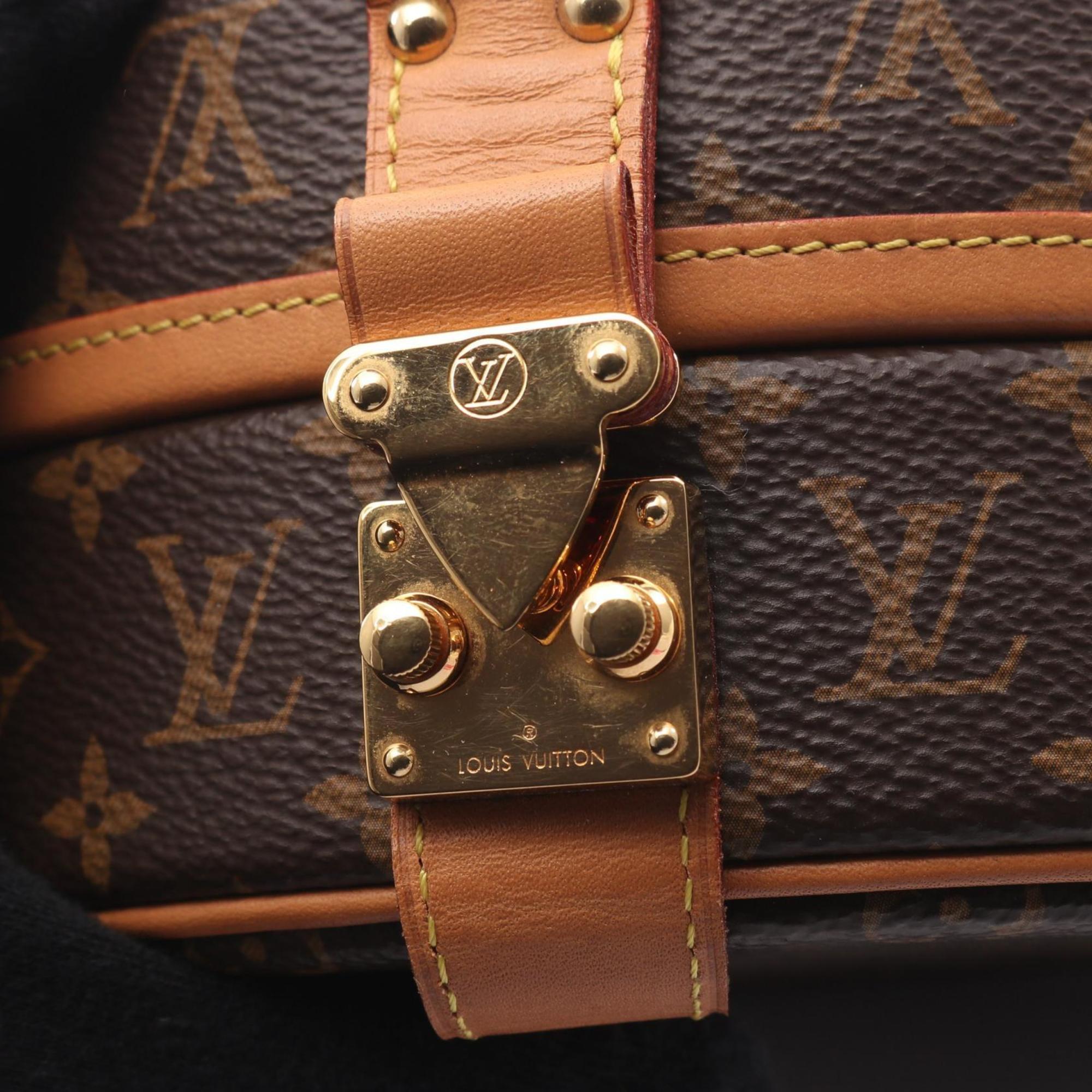 Louis Vuitton Brown Coated Canvas Monogram Pvc Leather Handbag (Pre-Owned)