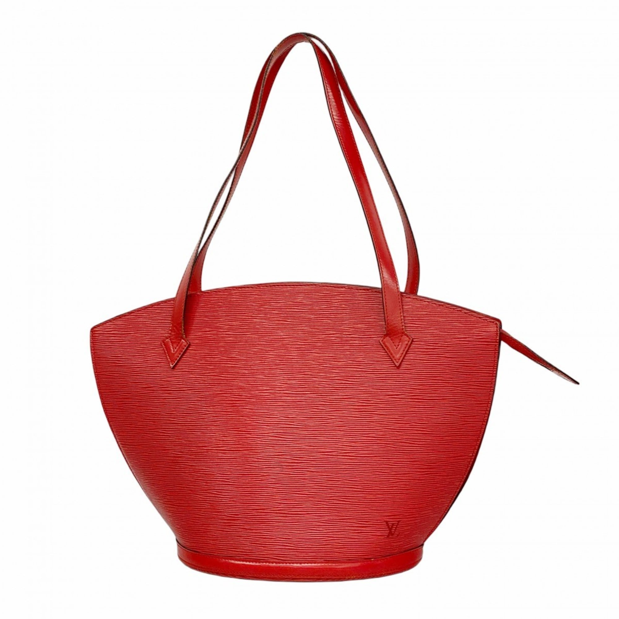 Louis Vuitton Castilian Red Shoulder Bag (Pre-Owned)