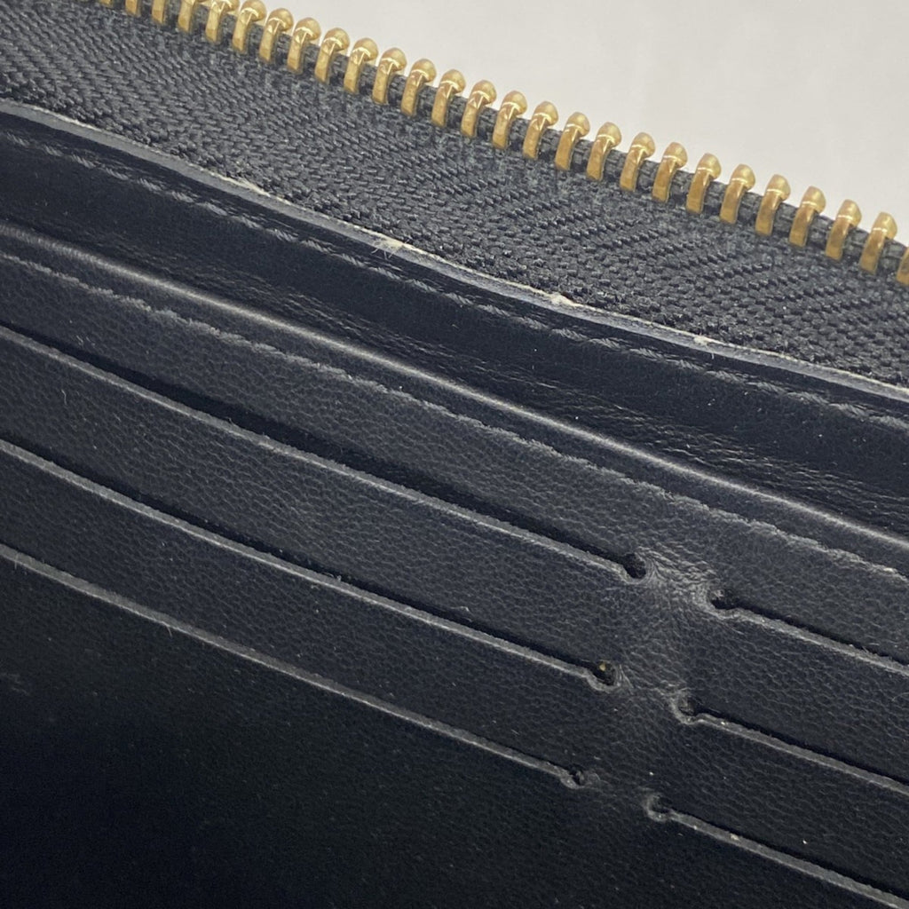 Louis Vuitton Noir Long Wallet (Bi-Fold) (Pre-Owned)